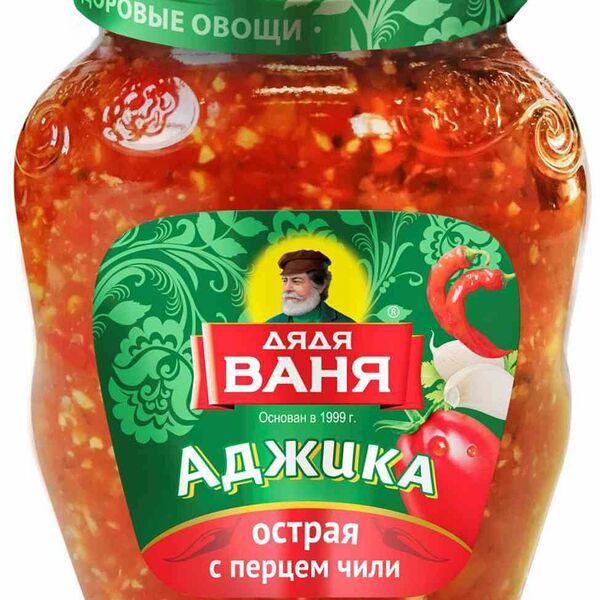 Аджика острая Дядя Ваня с перцем чили