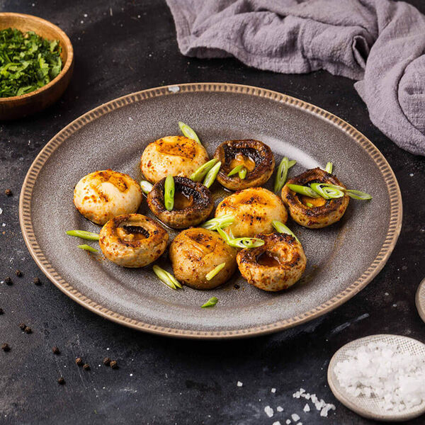 Шампиньоны гриль