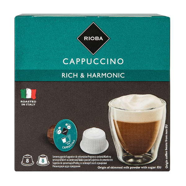 Кофе в капсулах Rioba Dolce Gusto Capuccino, 16 шт