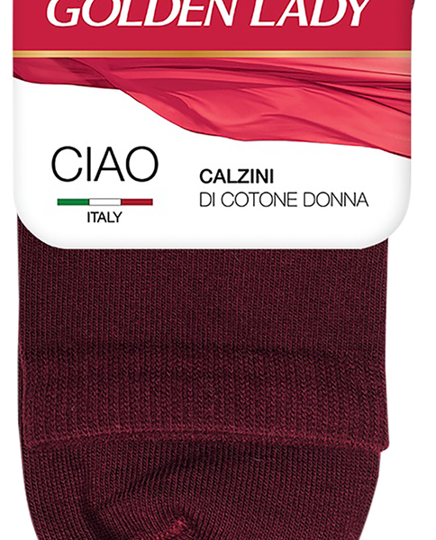 Носки женские Golden Lady Ciao Mosto (винный), размер (35-38)