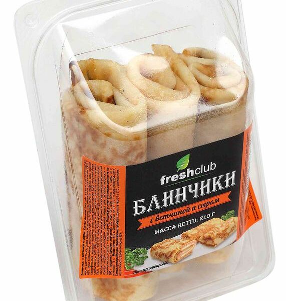 Блинчики с ветчиной и сыром FreshClub 210 г