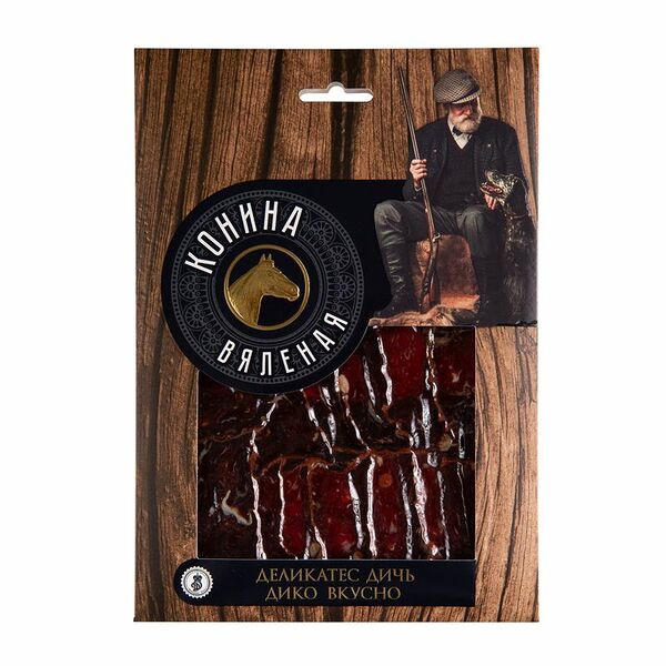 Колбаса сыровяленая Деликатес Дичь Конина, 100г