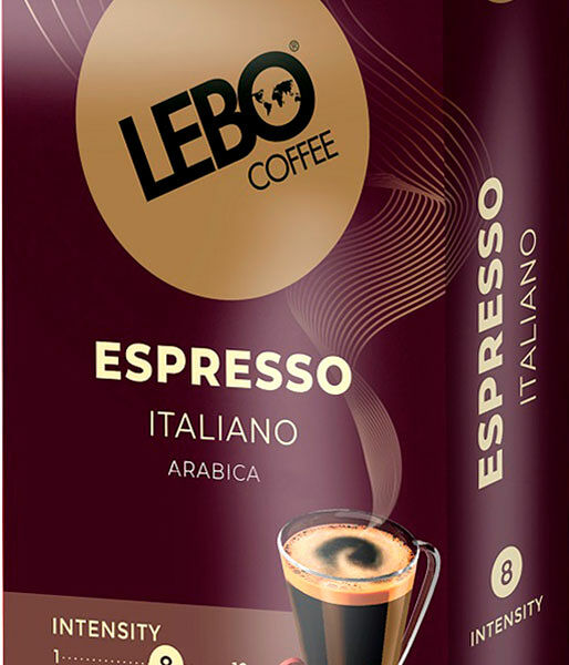 Кофе в капсулах Lebo Coffee Espresso Italiano Nespresso