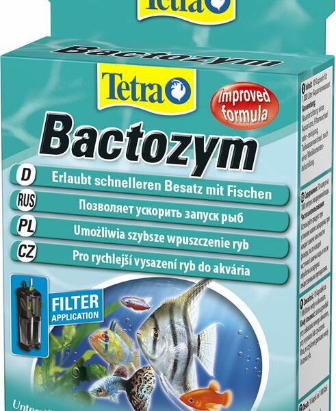 Tetra Bactozym средство для биологического запуска аквариума (капсулы) 10 шт.