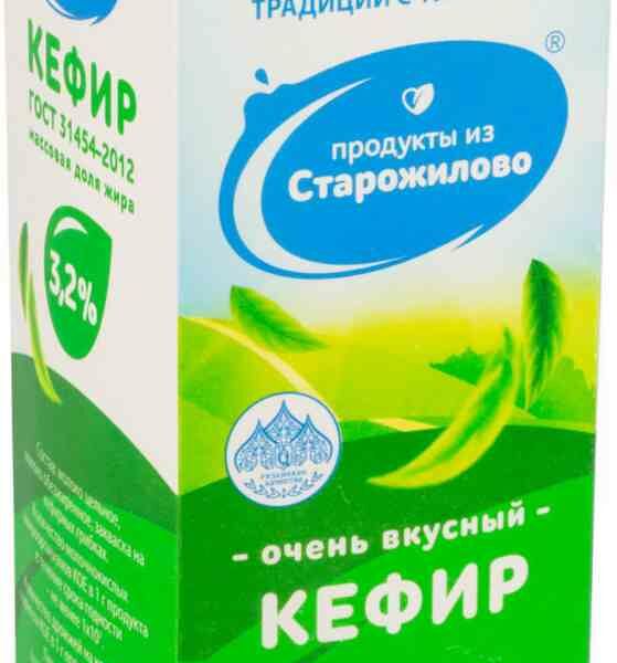 Кефир Продукты из Старожилово 3,2%