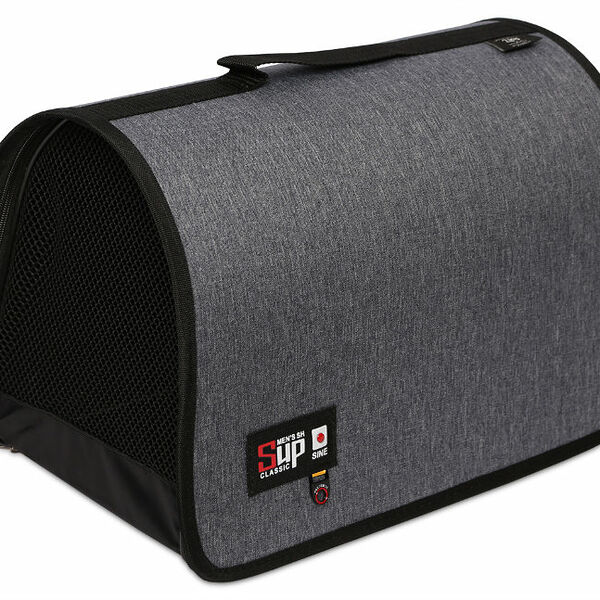 Сумка-переноска Lion Econom LM6307 серая для животных размер 3 45*29*27 см