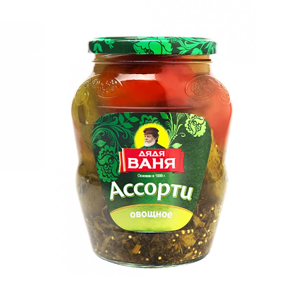 Ассорти маринованное овощное Дядя Ваня