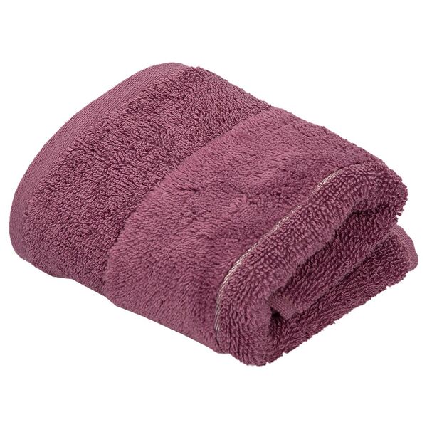 Полотенце махровое ДМ-Текстиль Serenity, бордовый, хлопок, 30х50 см