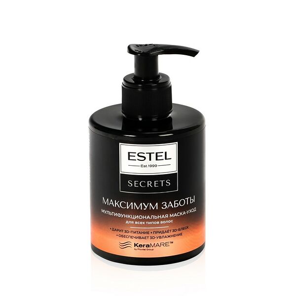 Мультифункциональная маска - уход для всех типов волос Estel Secrets 