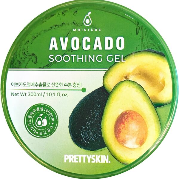 Гель для лица и тела Prettyskin мультифункциональный с авокадо 300мл