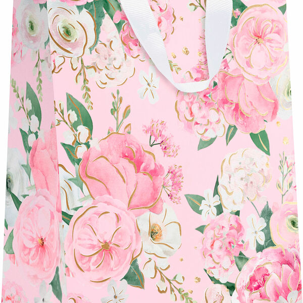 Пакет Пакетико подарочный матовая ламинация с тиснением Lvt пдл w 31.5 х 25.5 см в ассортименте