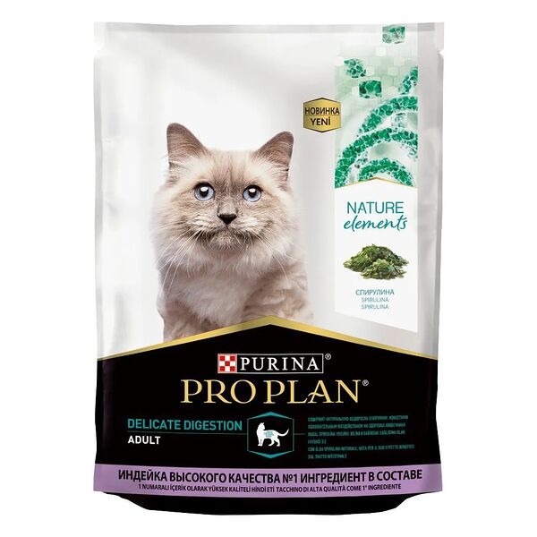 Корм Purina Pro Plan Nature Elements для взрослых кошек с чувствительным пищеварением 200 г