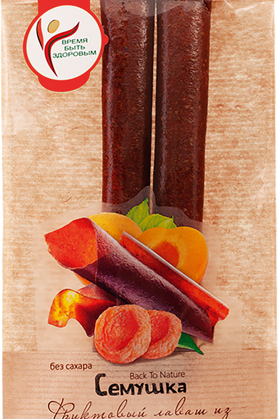 Лаваш фруктовый СЕМУШКА из кураги