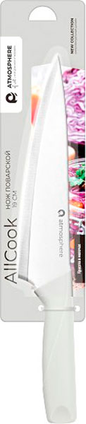 

Нож поварской Флорин AllCook 19см