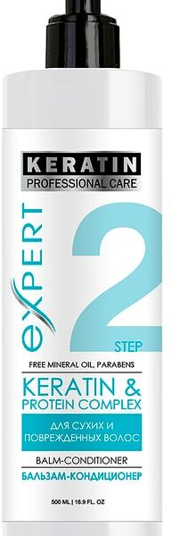 Бальзам-кондиционер для волос Professional care Expert Keratin and Protein complex 500мл