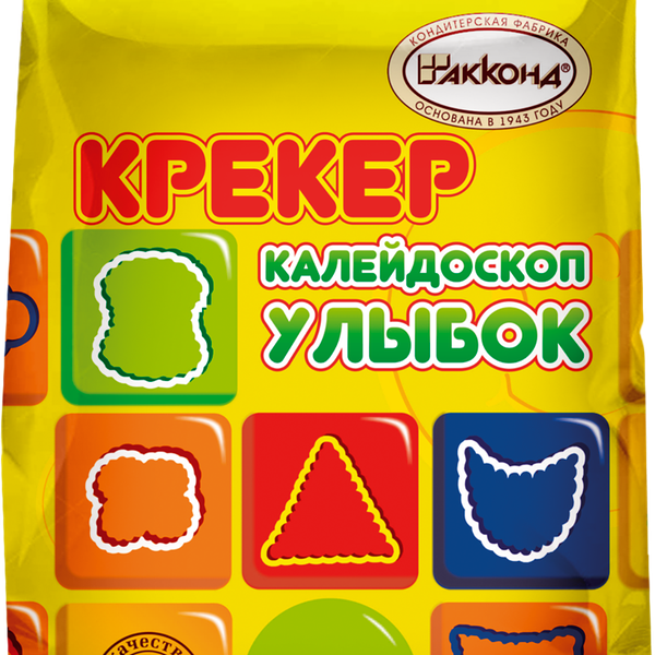 Крекер АККОНД Калейдоскоп улыбок, 300г