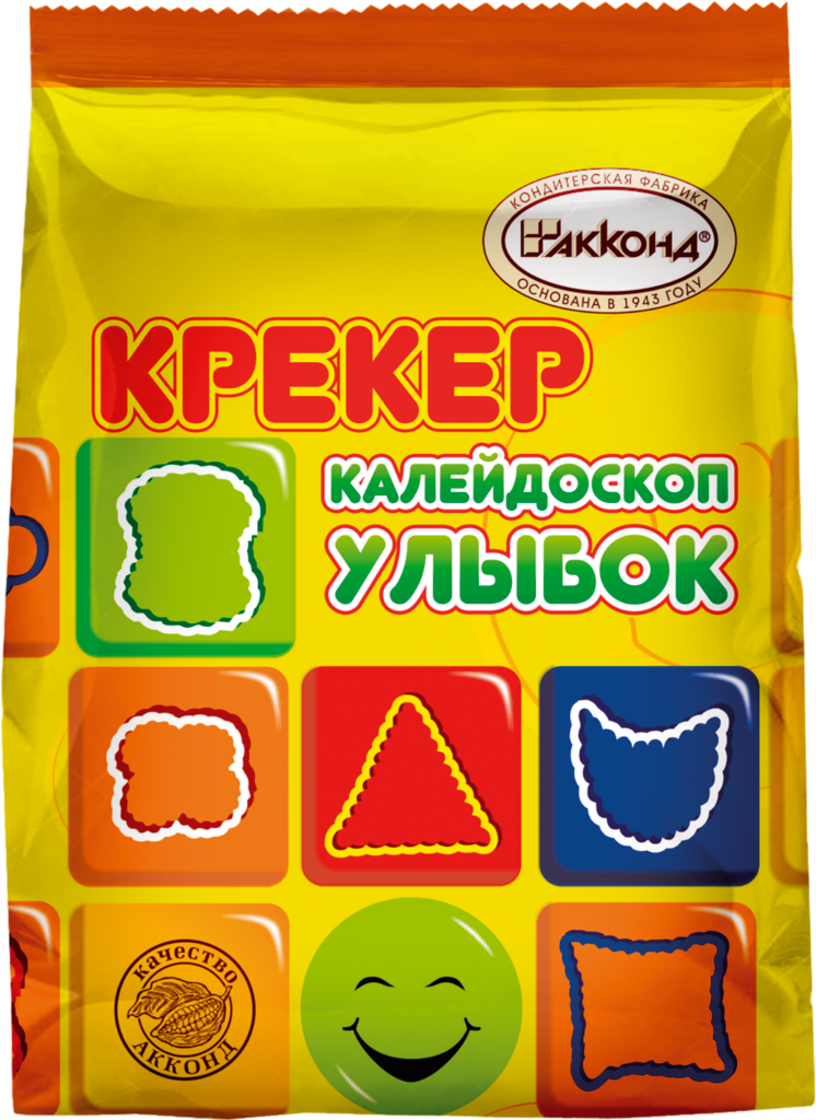 

Крекер АККОНД Калейдоскоп улыбок, 300г