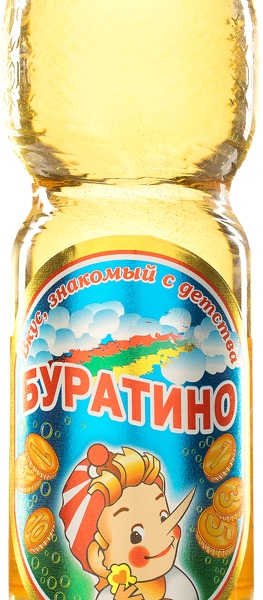 Напиток СЫКТЫВКАРПИВО Буратино сильногазированный, 1.5л