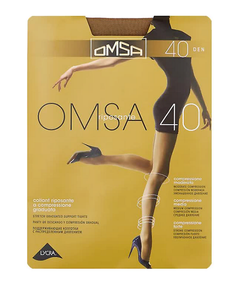 

Колготки Omsa Riposante Daino 40 ден, размер 4