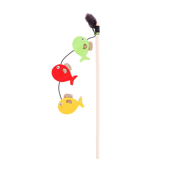 Дразнилка для кошек Рыбки, 30 см