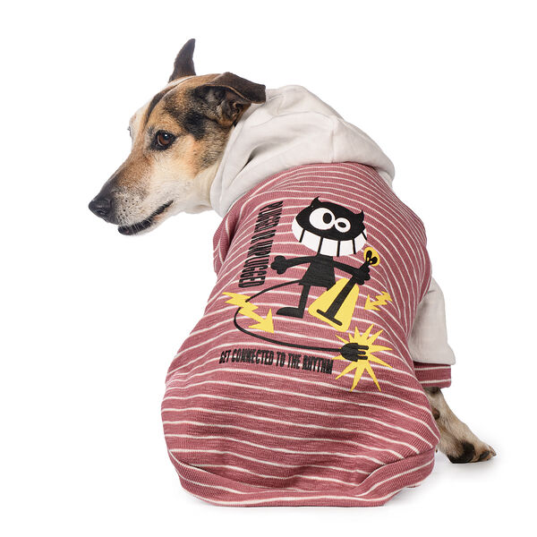 Толстовка для собак L розовый (унисекс)