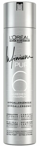 L'OREAL PROFESSIONNEL Infinium Pure Strong 3 Лак для волос сильной фиксации, 300 мл