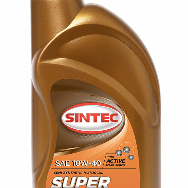Масло моторное полусинтетика sintec супер sae 10w-40 api sg/cd