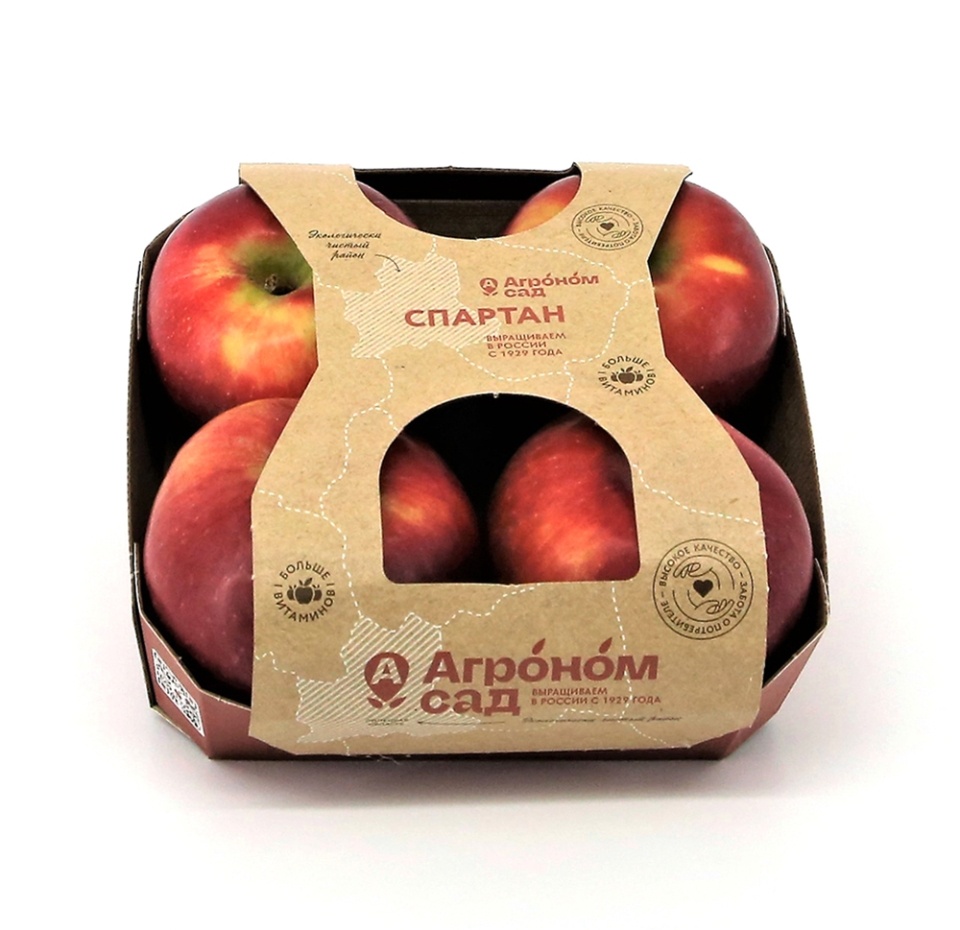 

Яблоко "Спартан" 4 шт в упаковке, Россия