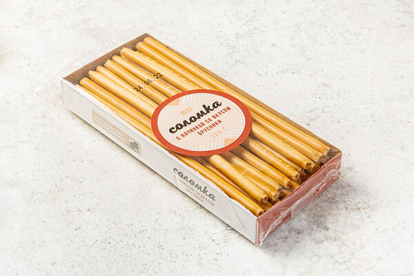 Соломка с начинкой, со вкусом брусники