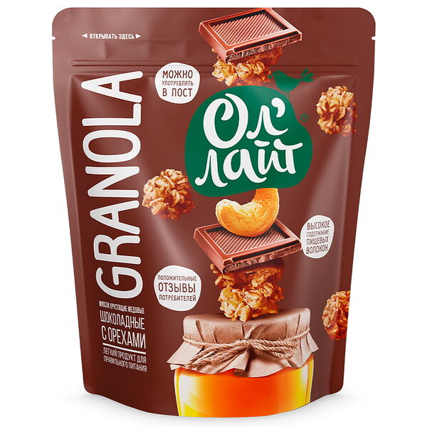 Мюсли хрустящие медовые  