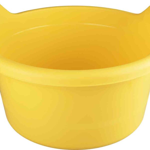 Таз круглый Люкс с ручками, 12 л в ассортименте