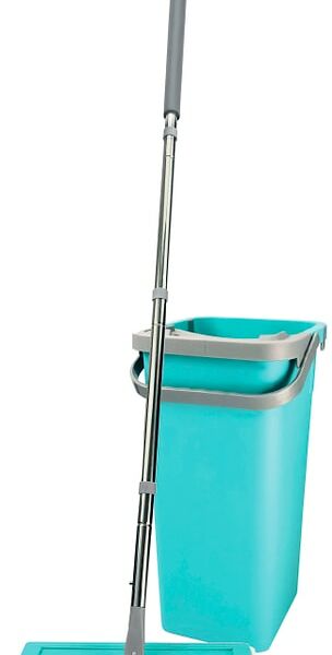 Набор для уборки Hausmann Elbrus швабра и ведро с механизмом отжима
