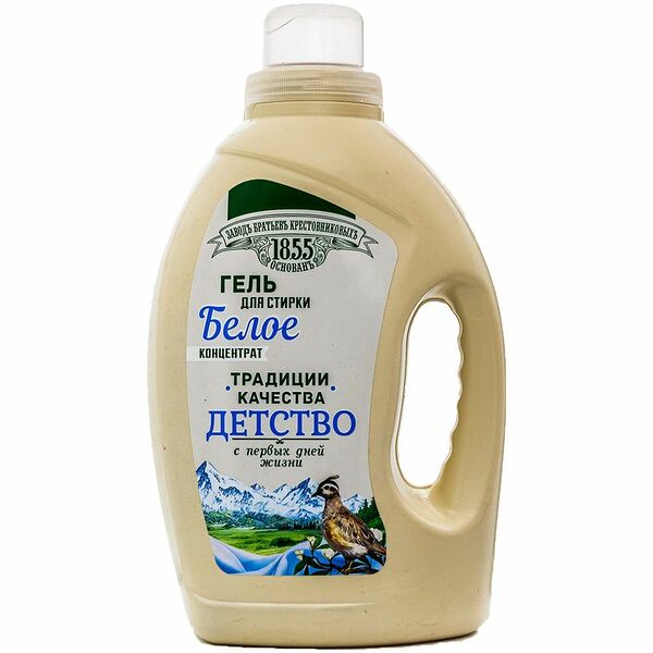 Гель для стирки детских вещей для белого ТМ Заводъ Братьевъ Крестовниковыхъ