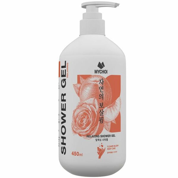 Гель для душа Mychoi Нежные Цветы расслабляющий, 450 мл