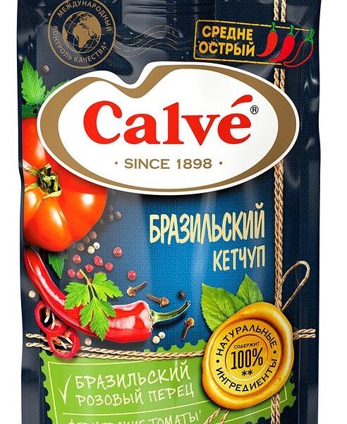 Кетчуп Calve Бразильский острый