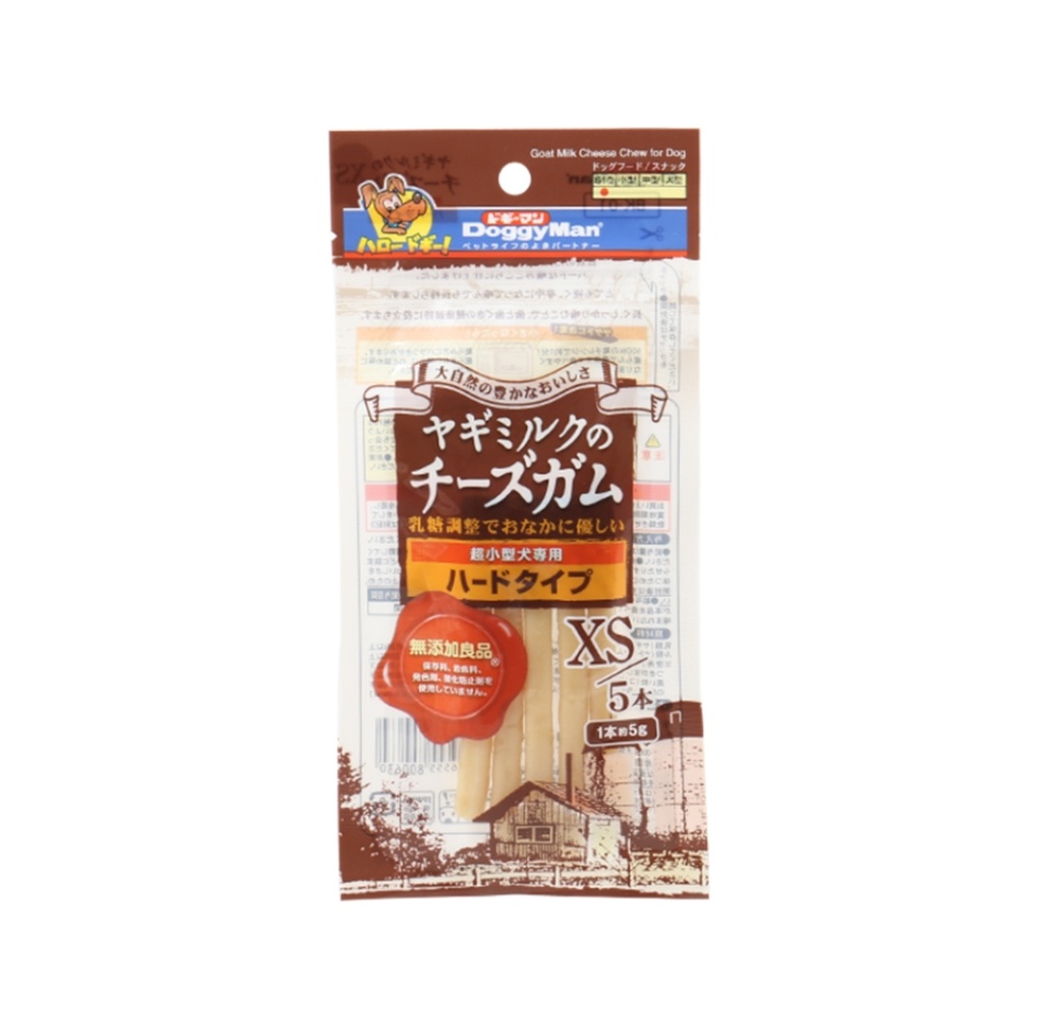 

Лакомство для собак DoggyMan Козий жевательный сыр для крепких челюстей для собак мини-пород 25г, Китай