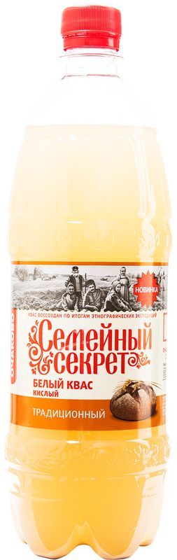 

Квас Семейный секрет традиционный кислый 1 л