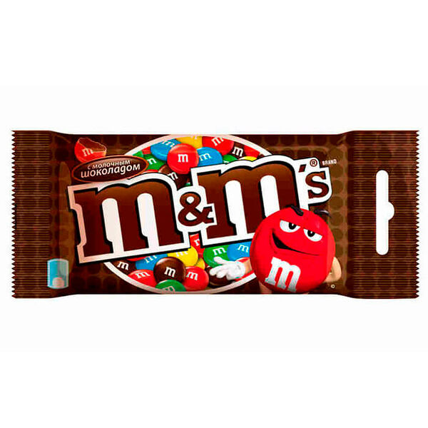 Драже M&M's 45г шоколад россия