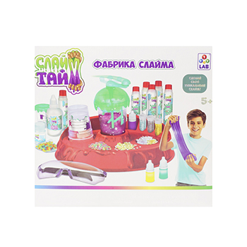 

Набор "Слайм тайм", "Фабрика слайма" 1TOY LAB 34х31х7.8 см, 1 шт, Китай