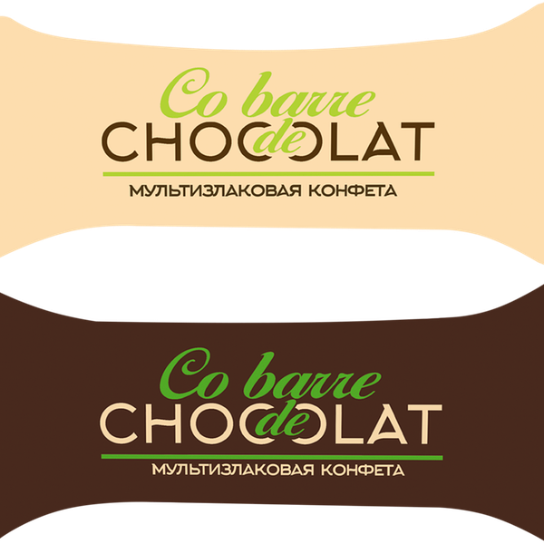 Конфеты CO BARRE DE CHOCOLAT Ассорти мультизлаковое с белой и темной кондитерской глазурью, вес