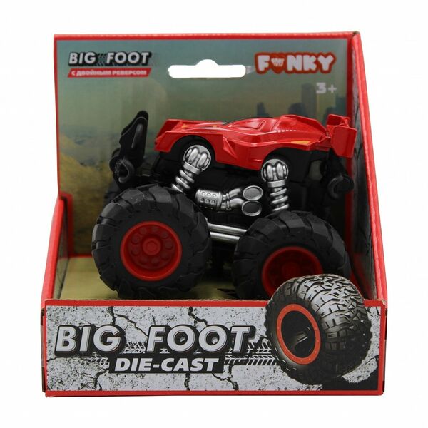 Машинка гоночная Die-cast, 4*4, фрикционная, двойной реверс в ассортименте ТМ Funky Toys (Фанки Тойз)