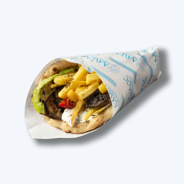 Гирос с овощами гриль