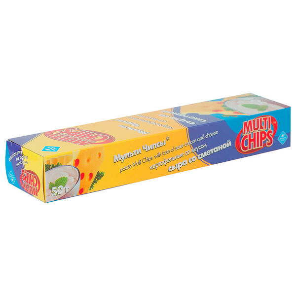 Чипсы Multichips 50г сыр