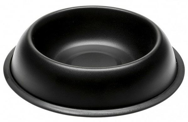 Ferplast миска Mira KC 70 металлическая, лакированная 0,25 л., Черный