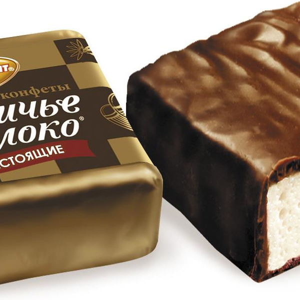 Конфеты Рот Фронт Птичье молоко сливочно-ванильные вес