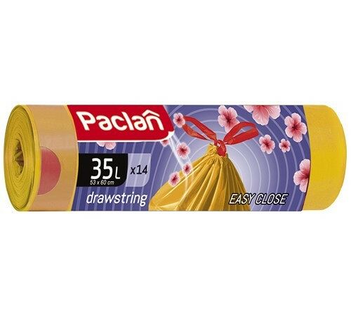 Мешки для мусора с завязками Paclan Aroma 35 л, 14 шт, Вьетнам