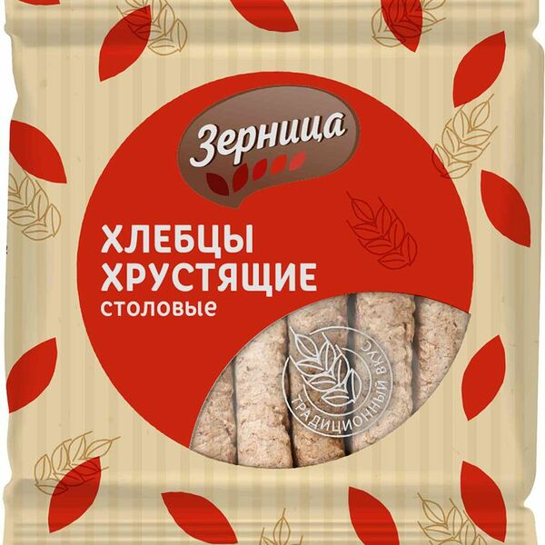 Хлебцы Зерница Столовые хрустящие, 110г