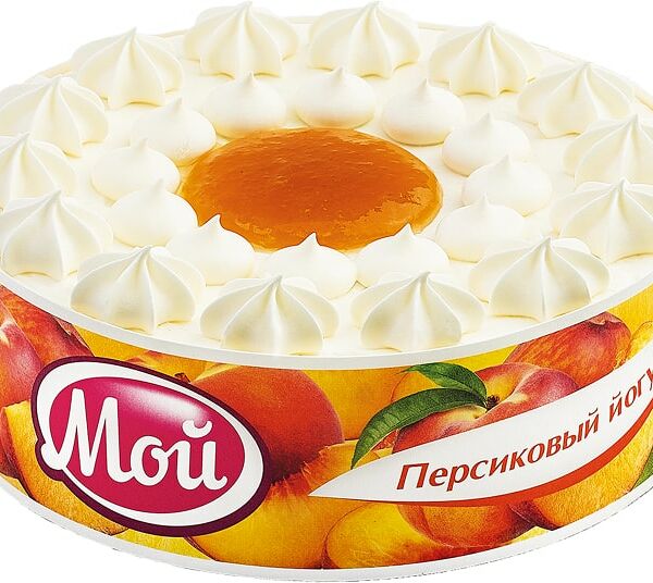 Торт Персиковый йогурт Мой, 650 г