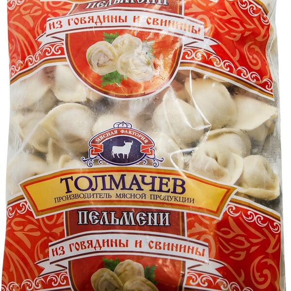 Пельмени Мясная фактория Толмачев из говядины и свинины 900 г