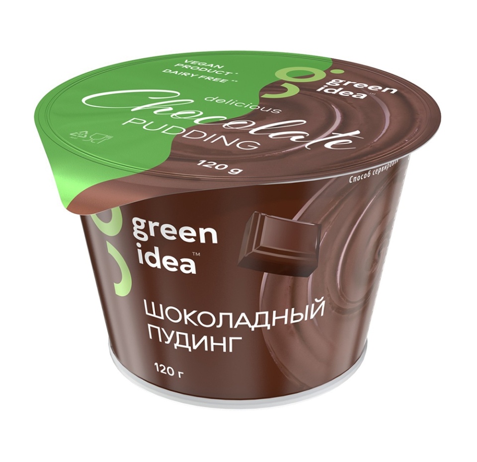 

Пудинг соевый Green Idea Шоколадный, 120 г